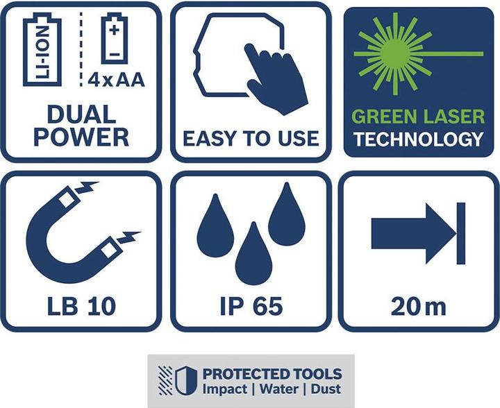 Productafbeelding Bosch Professional Lijnlaser GLL 20-22 G