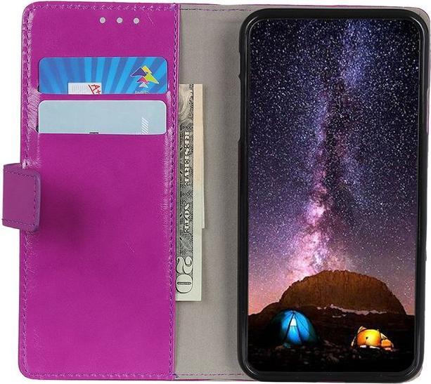 Produktbild MU Classic Crazy Horse Leder Bookcover Series (Huawei P40 Lite E)