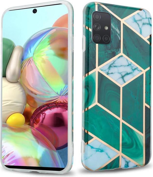 Actual product image Cadorabo IMD TPU Colorful Marble Cover (Samsung Galaxy A71 5G)
