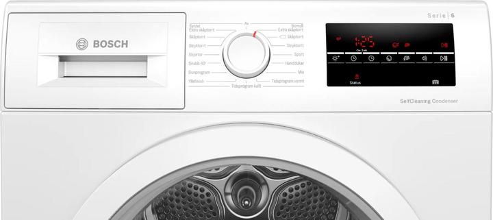 Produktbild Bosch Hausgeräte Series 6 SelfCleaning Condenser WTW87T8LSN - Trockner - freistehend - Breite: 59,8 cm - Tiefe: (8 kg, Rechts)