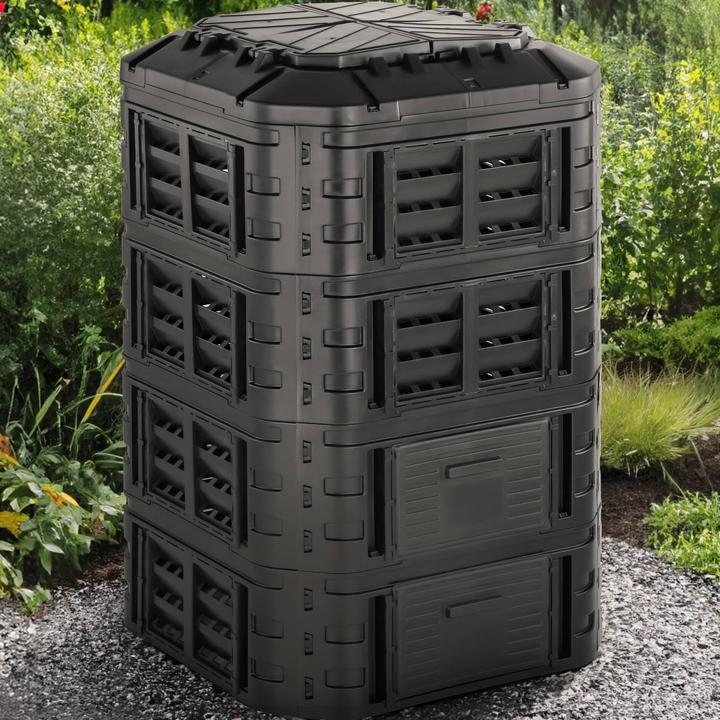 Actual product image Hillvert Composteur de jardin - 1 120 litres (1120 l)