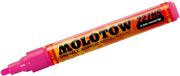 Immagine prodotto Molotow Penna a punta di feltro One4all 227HS rosa neon fluoro (rosa neon fluorescente, 4 mm, 1 x)