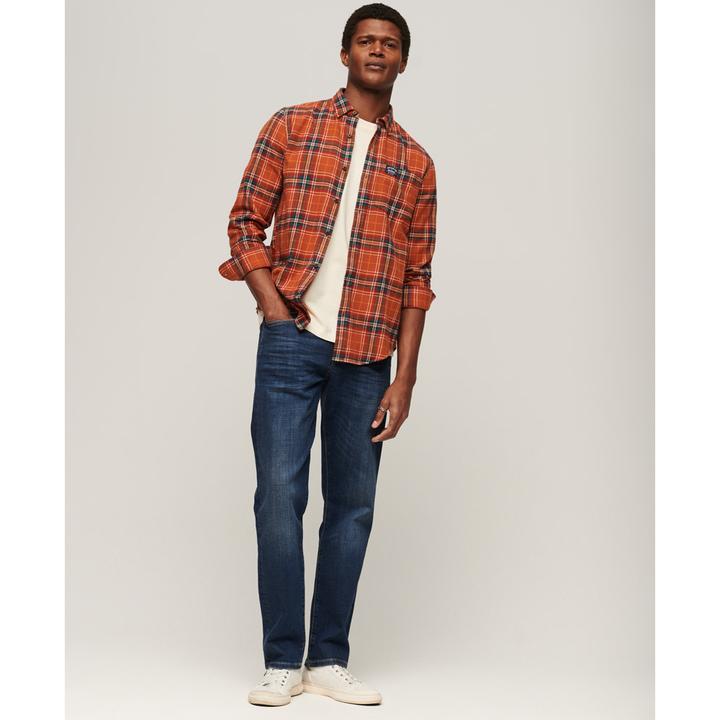 Actual product image Superdry Long-sleeved lumberjack shirt in organic cotton (S)