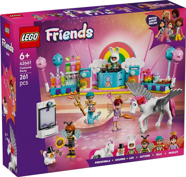 Produktbild LEGO Kostümparty mit Einhorn und Fee (42661, LEGO Friends)