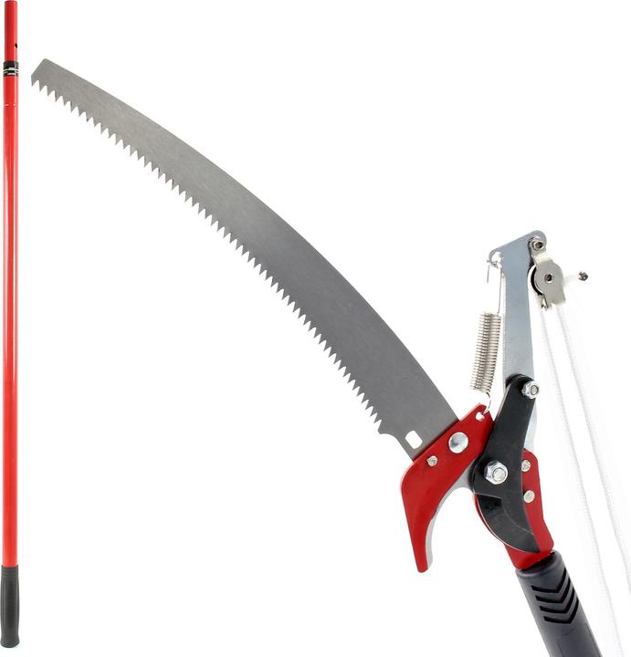Actual product image Wiltec XPOtool telescopic 2in1 pruning shears 100-200cm rope pull pruning shears