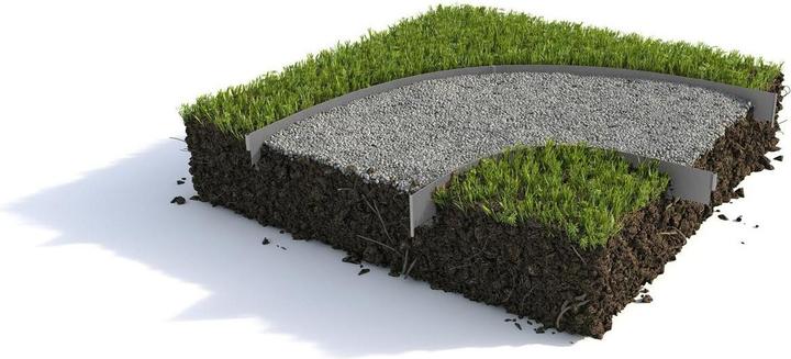 Image du produit Colibri Bordure de pelouse Anthracite (100 cm)