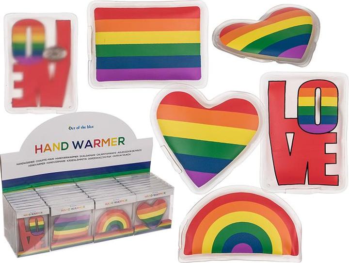 Actual product image Magni Hand warmer Pride 9cm 4 assorted