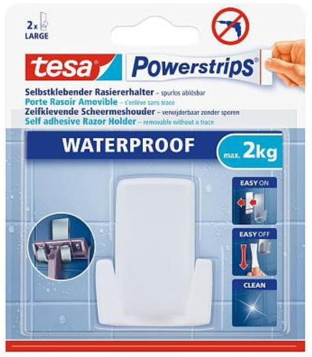 Actual product image tesa Powerstrips WP Shaving Holder Wave