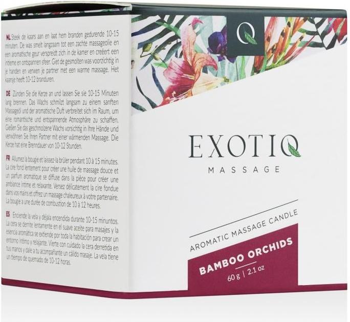 Produktbild Exotiq Massagekerze Bamboe OrchideeÃ«n 60g (60 ml)