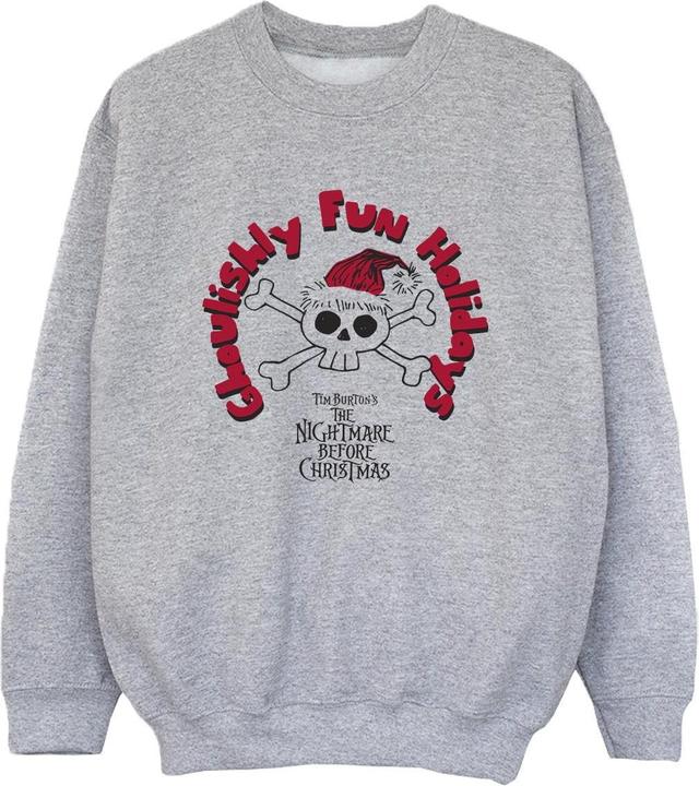 Produktbild Disney The Nightmare Before Christmas Ghouishly Fun Holidays Sweatshirt Jungen (152, 158)