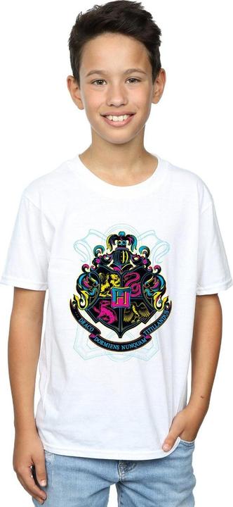 Image du produit - T-shirt NEON HOGWARTS CREST - Garçon (152, 158)