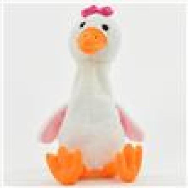 Image du produit Kögler Oie bavarde "Daisy" avec ruban, 12,5x17x24cm, piles incluses (26 cm)