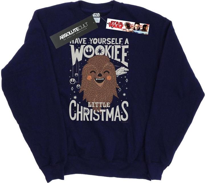 Actual product image Star Wars Womens/Ladies Wookiee Little Christmas Sweatshirt (XL)