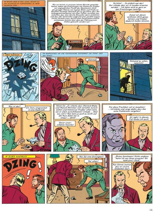 Produktbild Blake und Mortimer Bibliothek 7: Die Diamanten-Affäre (Deutsch, Edgar-Pierre Jacobs, 2025)