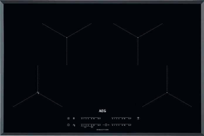 Actual product image AEG IAE84431FB Black Built-in Zone induction hob 4 zone(s)