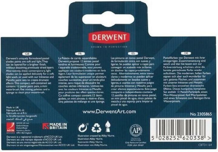 Actual product image Derwent Pastel colour set (Multicoloured)