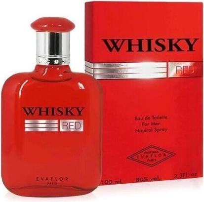 Produktbild NoName Red for Men Whisky Eau de Toilette EDT 100ml (Eau de Toilette, 100 ml)