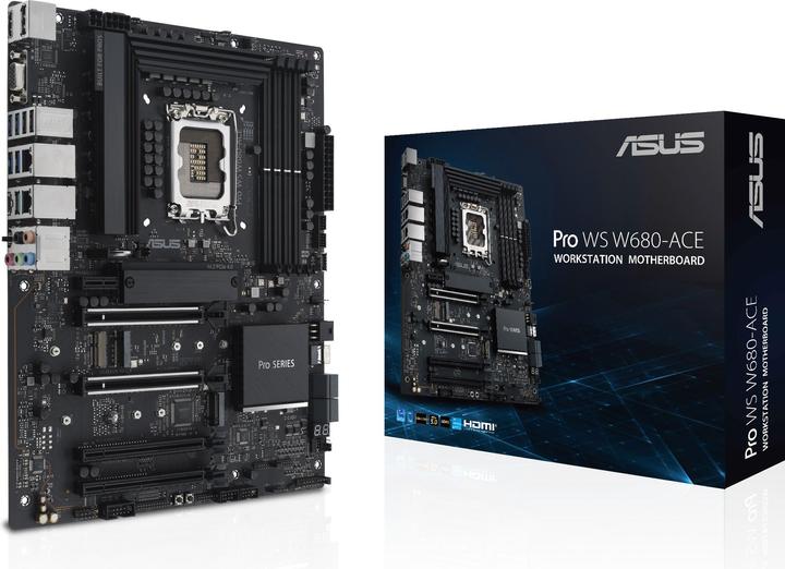 Image du produit ASUS MB PRO WS W680-ACE (LGA 1700, Intel W680, ATX)
