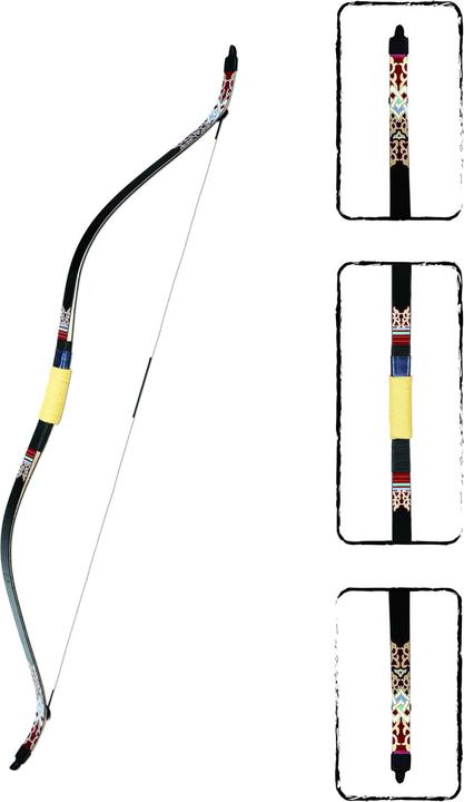 Actual product image Freddie Archery Traditional Dragon 48" 35 lbs RH-LH String Incl.