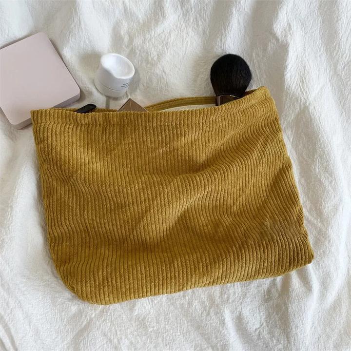 Immagine prodotto Only-Bags.Store Borsa per cosmetici da viaggio con cavo Borsa per il trucco portatile Borse di grande capacità