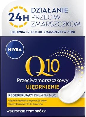 Produktbild NIVEA Q10 Power Moisturizing Anti-Wrinkle Night Cream 50ml (50 ml, Nachtcreme)