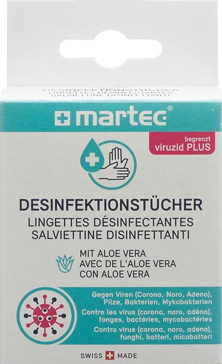 Produktbild Martec Desinfektionstücher