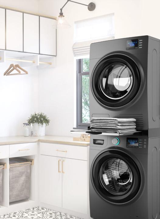 Immagine prodotto Meliconi Torre Dark accessorio e componente per lavatrice Kit di sovrapposizione 1 pz