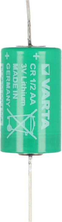 Produktbild Varta Batterie CR1/2AA, 6127 mit axialem Lötdraht (1 Stk., 1/2 AA, 950 mAh)