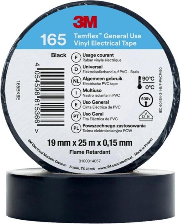 Actual product image 3M PVC Elektro-Isolierband (19 mm)