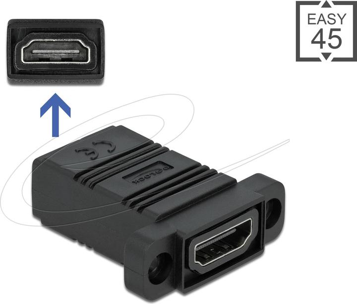 Actual product image Delock HDMI (Type A) - HDMI (Type A) (HDMI, 3.85 cm)