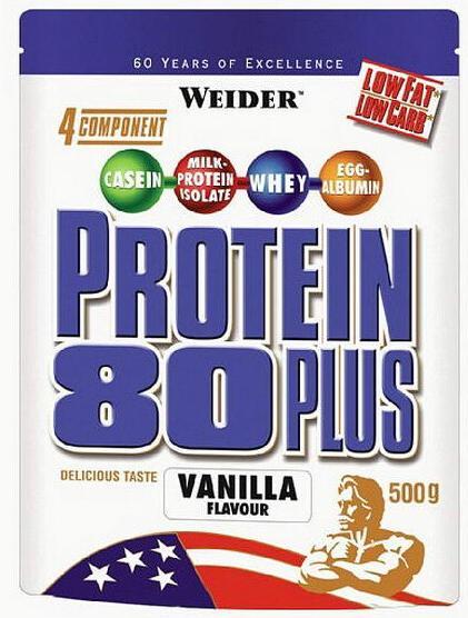 Actual product image Weider Protein 80 Plus (Hazelnut, 1 pcs., 500 g)
