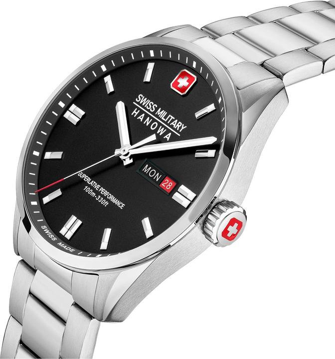 Image du produit Swiss Military Hanowa Herrenuhr (Montre analogique, 43 mm)