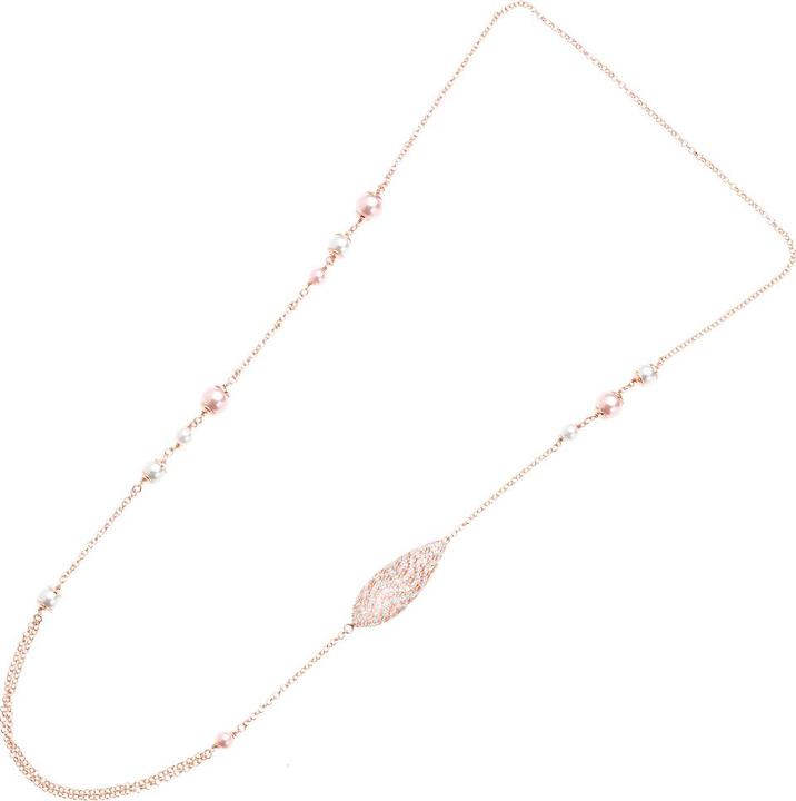 Image du produit Ottaviani Collier en bronze avec paillettes d'argent