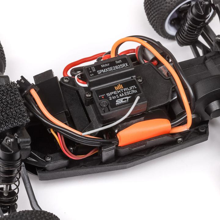 Actual product image Losi Micro-T 2S 1/28 2WD RTR Stadium Truck (Akku & Ladegerät enthalten), Weiss (RTR Ready-to-Run)