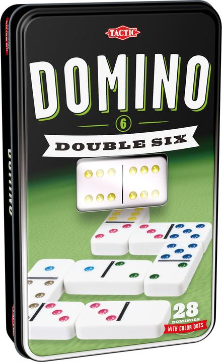 Actual product image Tactic Domino Double 6