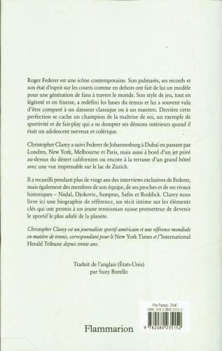 Image du produit Roger Federer : biographie (Français, Clarey Christopher, 2022)