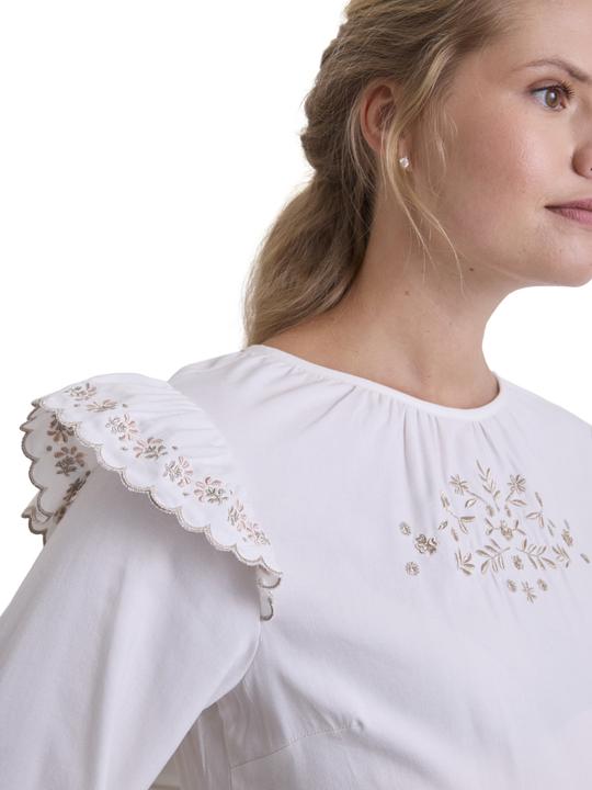 Image du produit Vertbaudet Blouse de maternité festive Coton/viscose (36)