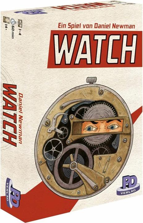PDVD1022 - Watch, Brettspiel, für 1-4 Spielr, ab 14 Jahren (DE-Ausgabe) (Deutsch, Englisch)