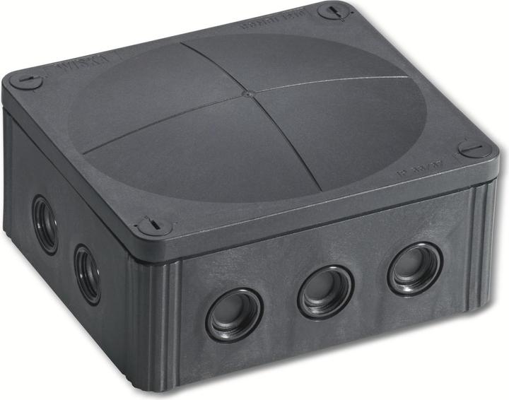 Produktbild Wiska 10101460 Cassetta di derivazione L x A 160 140 81 mm Nero IP66/IP67 1 pz.