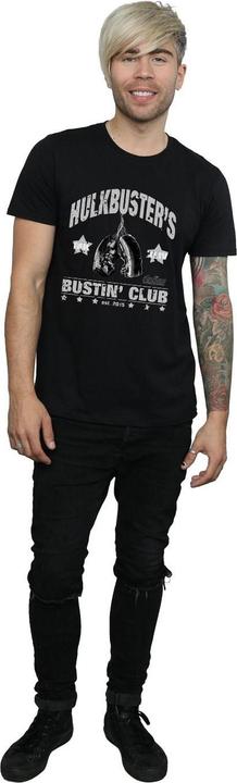 Actual product image Mens Iron Man Hulkbuster's Bustin' Club T-Shirt (M)