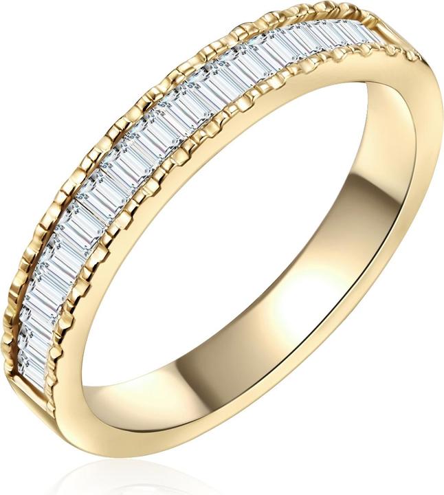 Produktbild Glanzstücke München Damen Sterling Silber Zirkonia gelbgold - 26569 (48, 925 Silber)