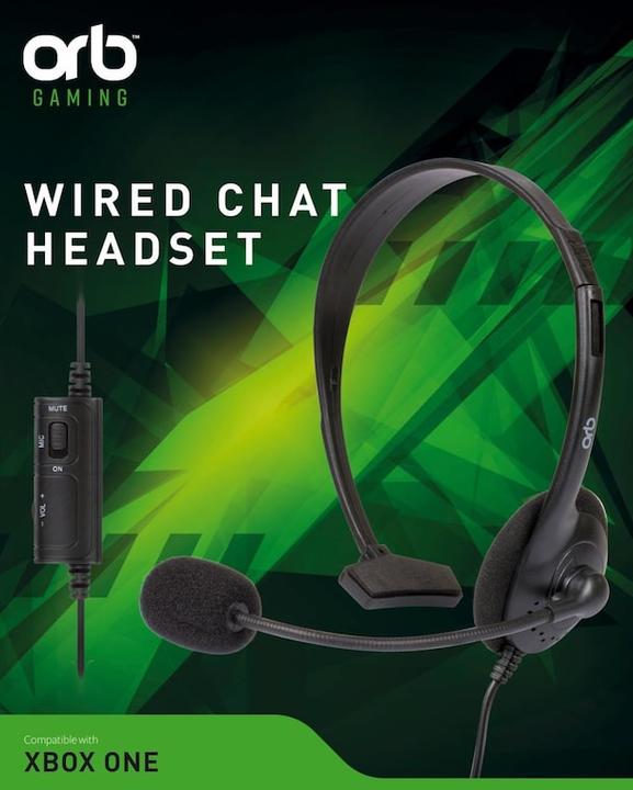 Produktbild ORB Wired Chat Headset for Xbox 360 (Kabelgebunden)