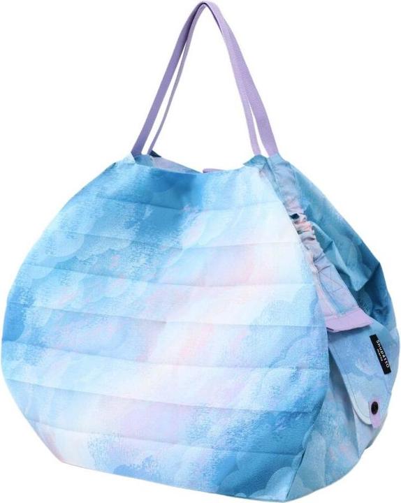 Shupatto Compact Bag "Mountain View" Sea of Clouds- M - Faltbare Tasche One-Pull (patentiert)