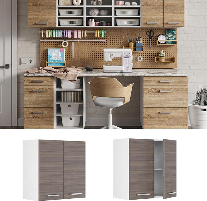 Actual product image Vicco Hängeschrank R-Line (60 x 31 x 60 cm)