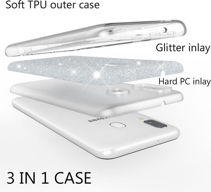 Immagine prodotto Nalia Copertura glitterata (Samsung Galaxy A40)