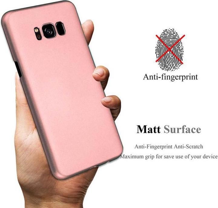 Actual product image Cadorabo Hard Cover Matt Metal Cover (Samsung Galaxy S8+)