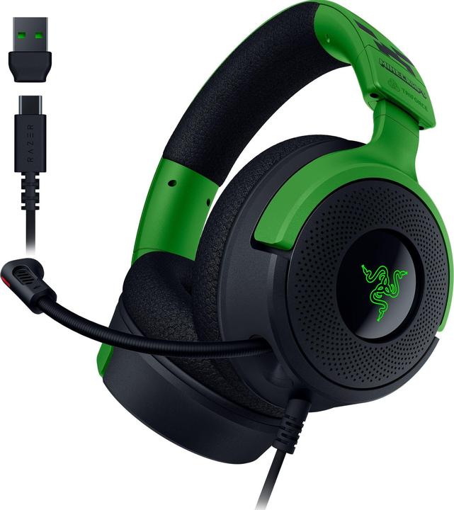 Actual product image Razer Headset Kraken V4 X Minecraft (Cable)