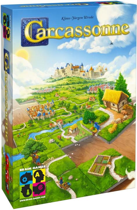 Brain Games žaidimas Carcassonne Baltic, BRG#CC/BRG#CCB (Estnisch, Litauisch, Russisch, Lettisch)