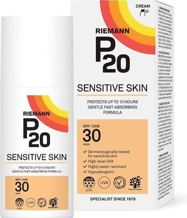 Produktbild P20 Riemann Sensitive Skin SPF 30 Cream 200 ml (Sonnencreme, SPF 30, 200 ml)
