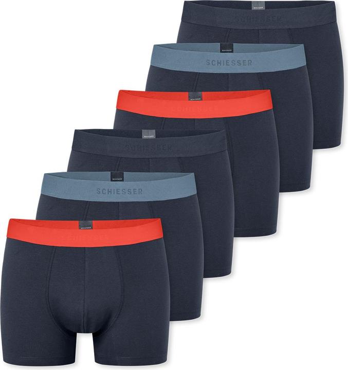 Schiesser 6er Pack 95/5 Cotton Retro Short / Pant (7, XL, 6er Pack)